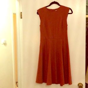 MM LaFleur Toi Dress- Brick Red